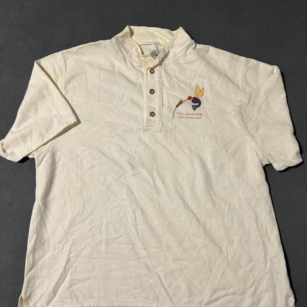 Unbranded Men's White and Cream T-shirt